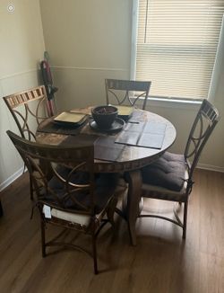 Table & 4 chairs