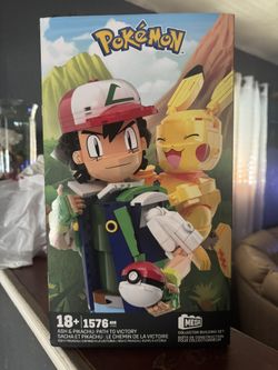 Mega Construx Pokemon Ash & Pikachu