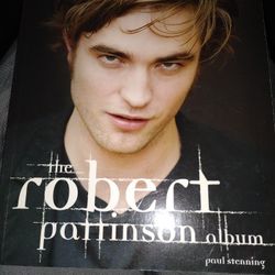 Robert Pattinson Book Softcover 