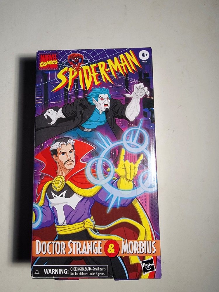Marvel Comics Spider-Man Doctor Strange And Morbius Action Figure