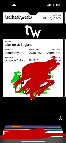 Copa del rave - England vs Mexico