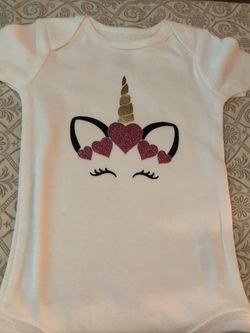 Unicorn with Hearts