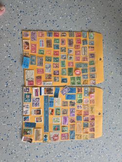 2 sheet old usa postage stamps lot Y 12