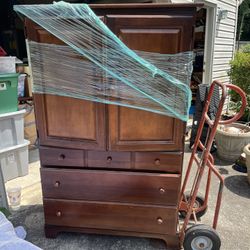 Real Wood Armoire