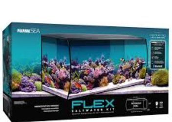 Fully functional salt water Fluval Flex 35 gallon fish take.  Will include all accessories