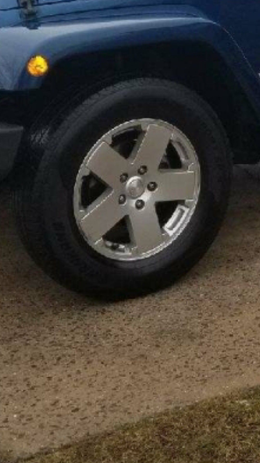 2010 Wrangler Sahara Rims