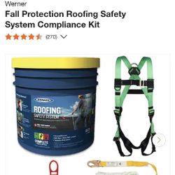 Werner
Fall Protection Roofing Safety System Compliance Kit
