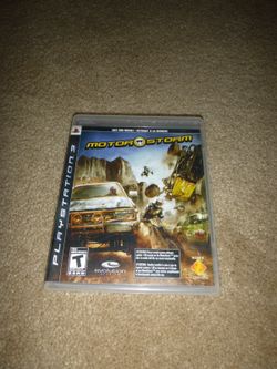 PlayStation 3 MotorStorm game