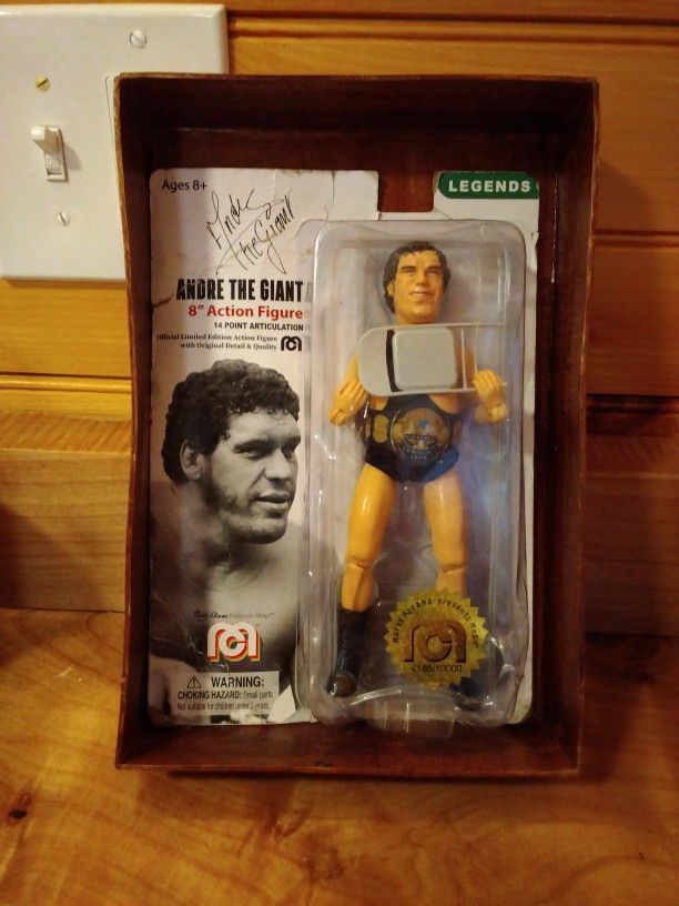 André The Giant Action Figure Collectable | Signed 