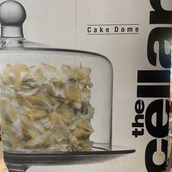 Glass Cake Holder