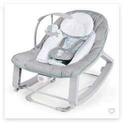 Ingenuity Keep Cozy 3-in-1 Grow with me Baby bouncer, Rocker, & Toddler Seat