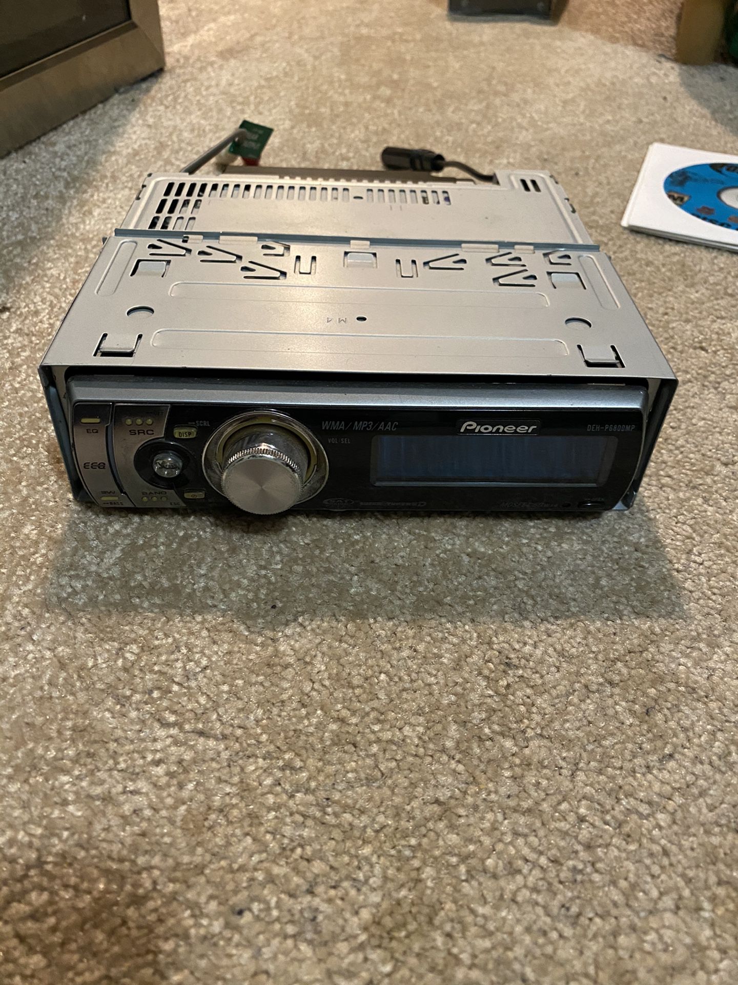 Pioneer Deh-P6800mp car stereo Radio CD Player in dash receiver unit mp3 super tuner