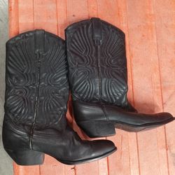 Women's Black Cowboy Boots