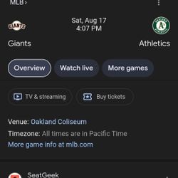 Baseball Tickets 