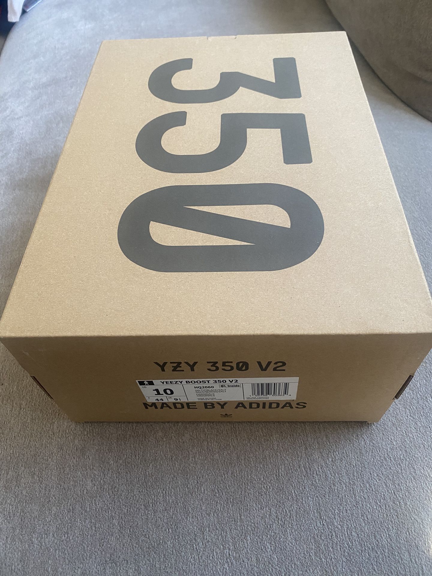 *DEADSTOCK*Adidas Yeezy Boost 350 V2 Salt Size 10M