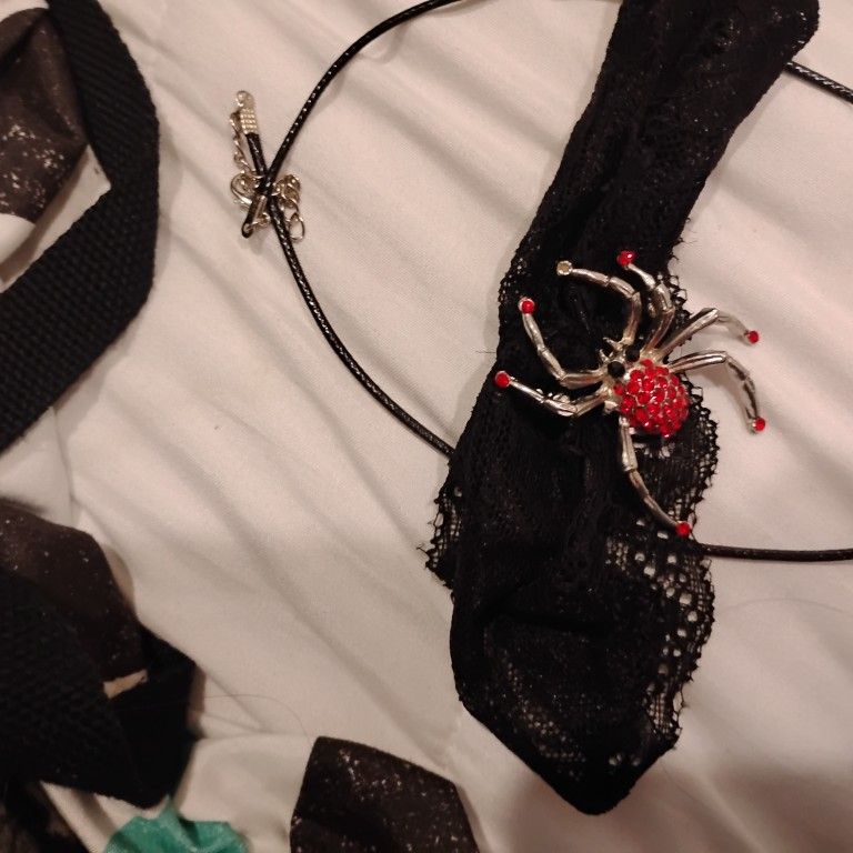 Gothic Or Halloween Jewelry Lot
