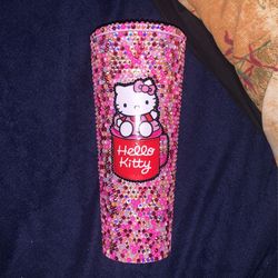 Hello Kitty Blinged Tumbler 