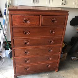 Vintage Chinese, Rosewood, chest and drawers