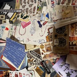 A Box Of Craft Stuff