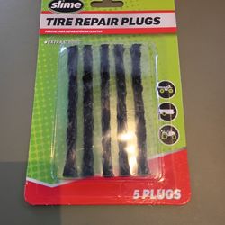 Slime tire repair plugs