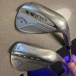 Callaway Jaws Raw Wedge Set 56/60!