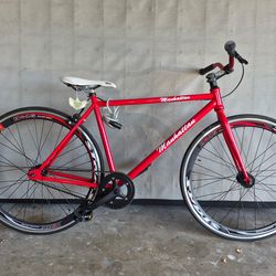 Red Manhattan bike