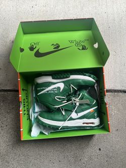 Nike Off-White Air Force Mid Pine Green