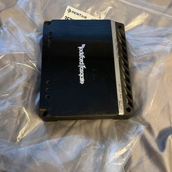 Rockford Fosgate Amp, And Speakers