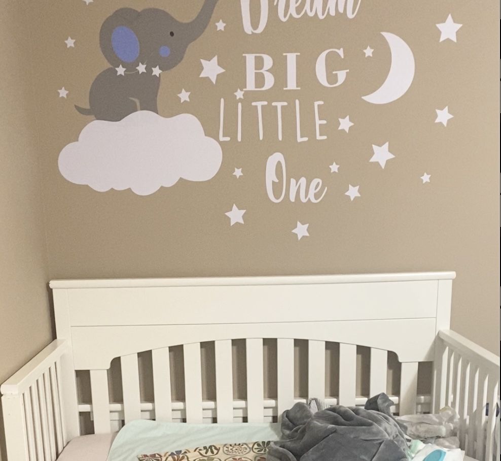 Crib, White Color
