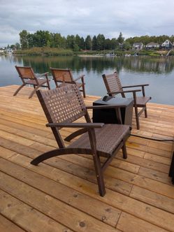 Patio Joy wicker outdoor chairs