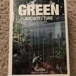 Taschen Green Architecture Coffee Table Book