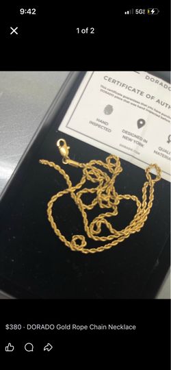 Gold plated chain
