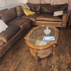 Sectional Leather Sofa