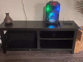Black Entertainment Center/TV Stand