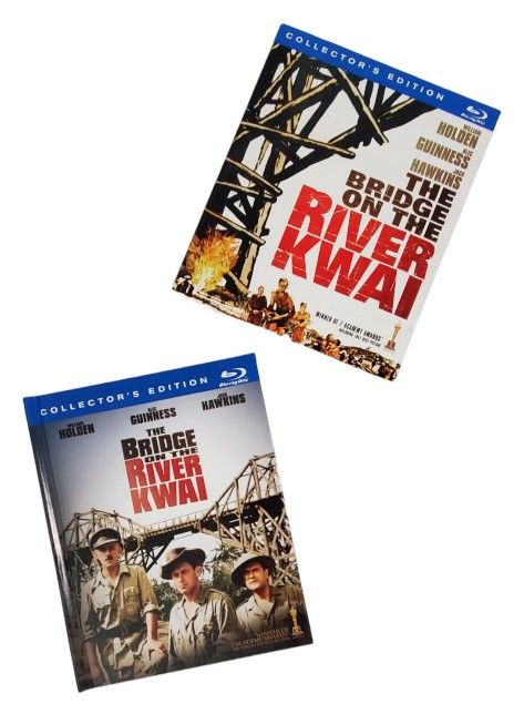 The Bridge on the River Kwai Collectors Edition Blu-ray DVD William Holden 1957 War Military Drama Movie Action