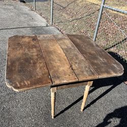 Antique Drop Leaf Table 