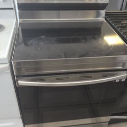 Glass top stove