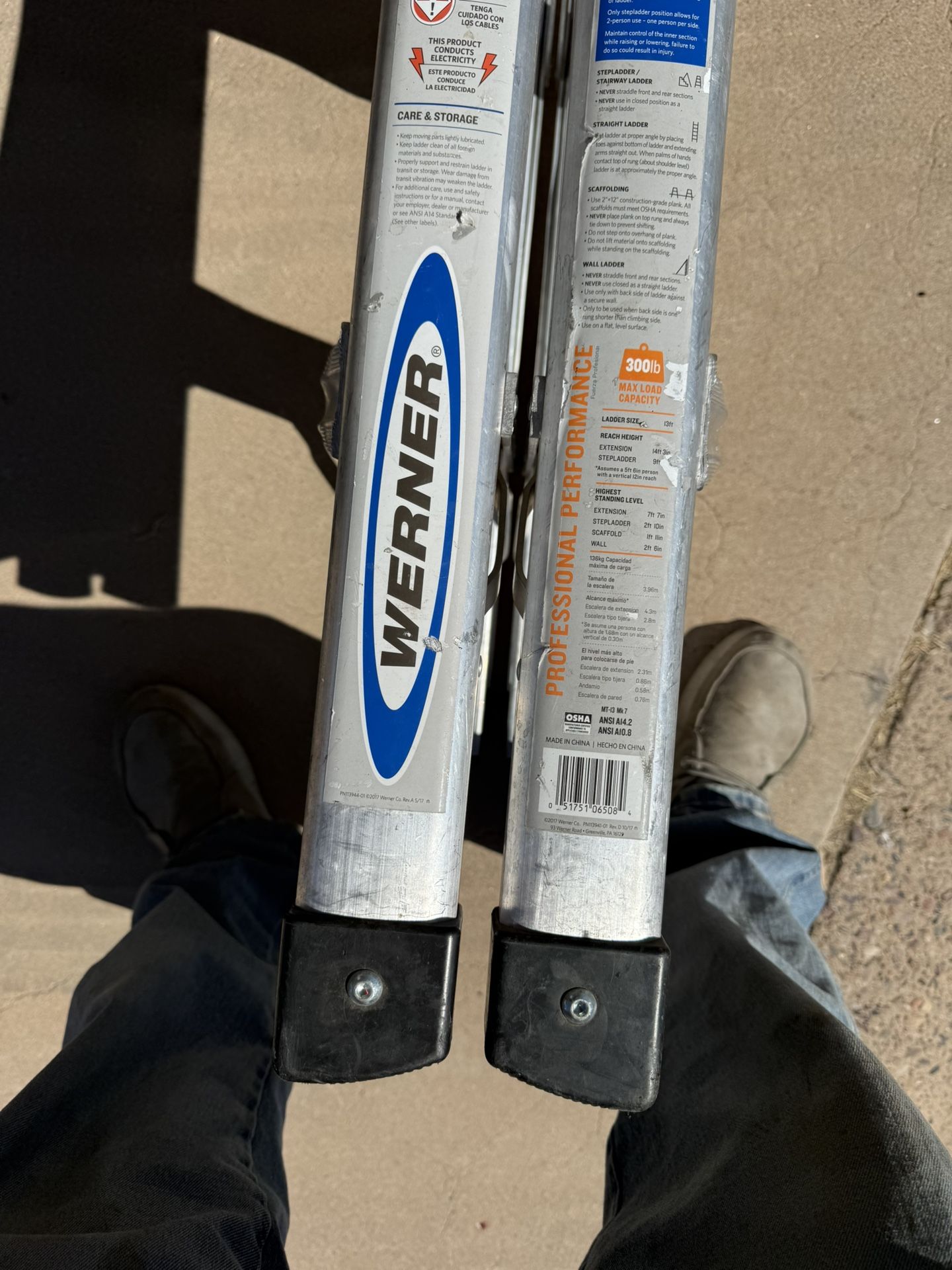 Werner Multi Ladder And Scaffolding