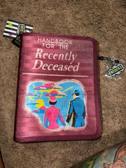 Harvey's Beetlejuice Handbook for the Recently Deceased Pouch