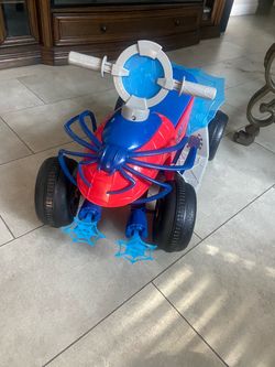 Spider-Man Kids Ride-On ATV Toy