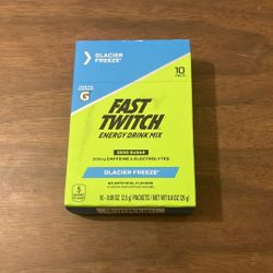 Free New Box of Glacier Freeze Fast Twitch Energy Drink Mix