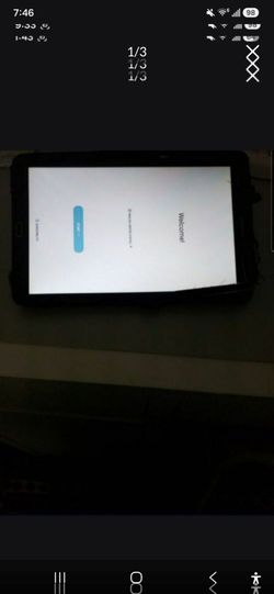 Samsung tablet 9.6 inch with cover and screen protector