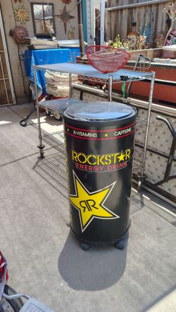 Rockstar Rolling wheels  ice chest cooler