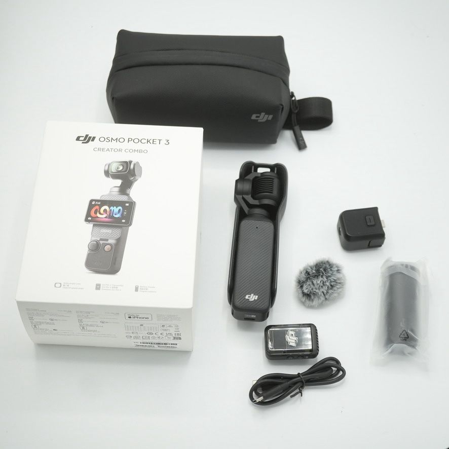 DJI OSMO Pocket 3 4K Gimbal Camera Creator Combo - Excellent condition