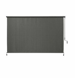 Coolaroo Sol85 Wand-Operated 8' x 8' Rockpool Outdoor Roller Shade Brand New In Box