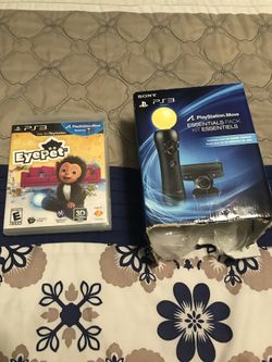 PS3 Eye pet game. Comes with remote and camera for $40