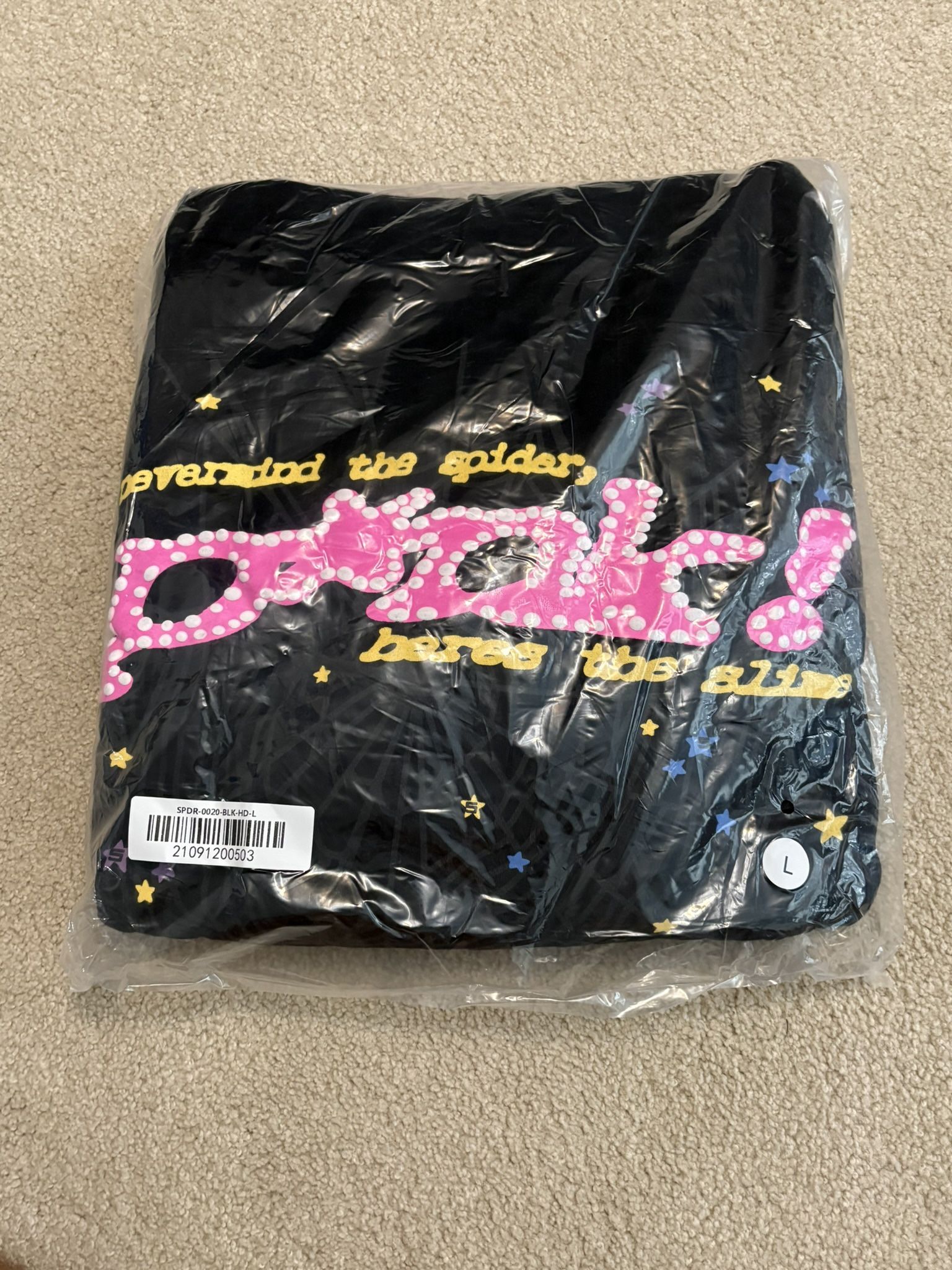 Black Sp5der Hoodie