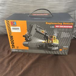 Remote Control Excavator Construction Toy