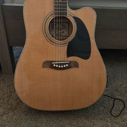 Oscar Schmidt Acoustic Electric Guitar