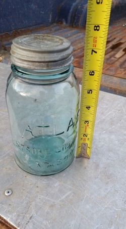Glass antique bottle
